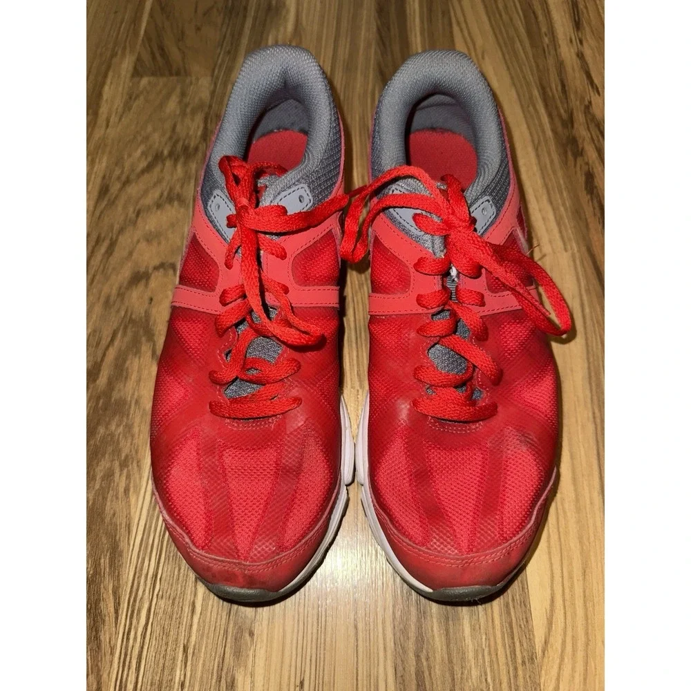 Nike Air Max Run Lite Women's S 7 555643-600‎ Red Running Shoes Sneakers